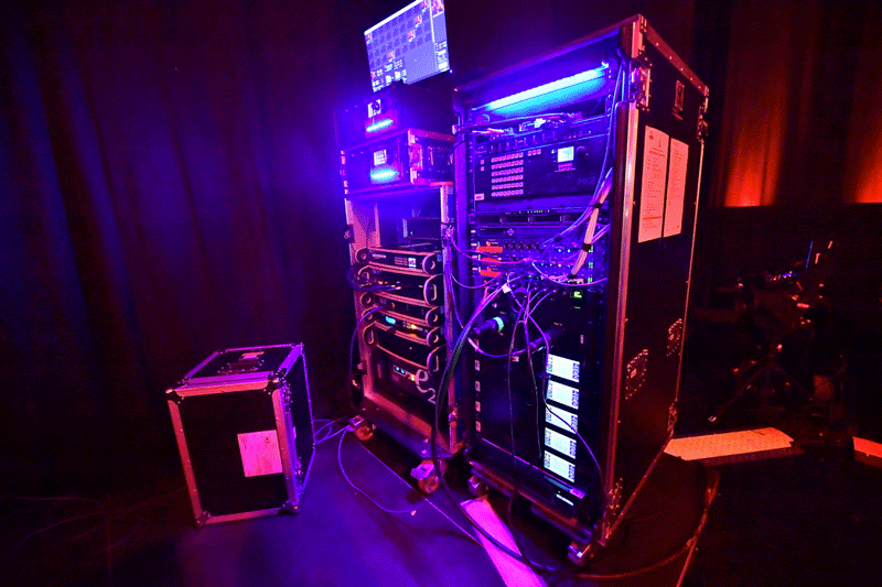 ArKaos Studio Server 4K installation at the Kinderlachen Gala