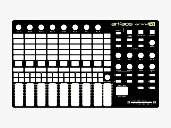 ArKaos GrandVJ 2 cover for Akai APC40 mkII