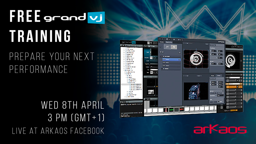 Free training GrandVJ 8th April 2020